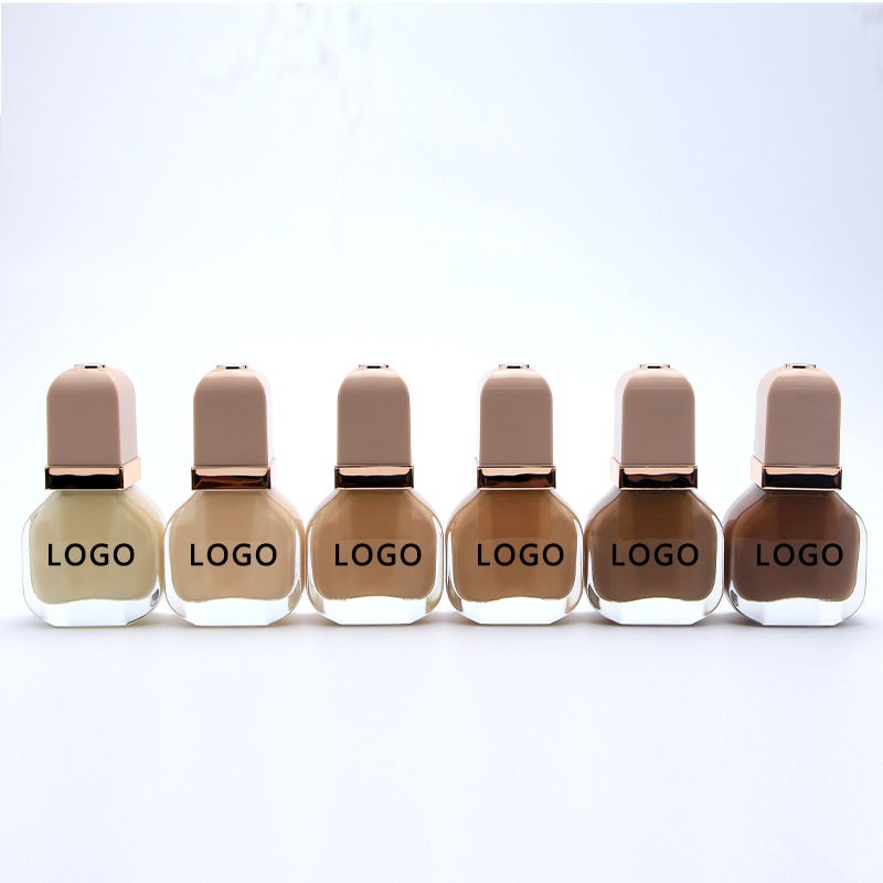 Foundation Makeup Supplier - 26 Color Black Rose Golden Frosted Bottle Full Coverage