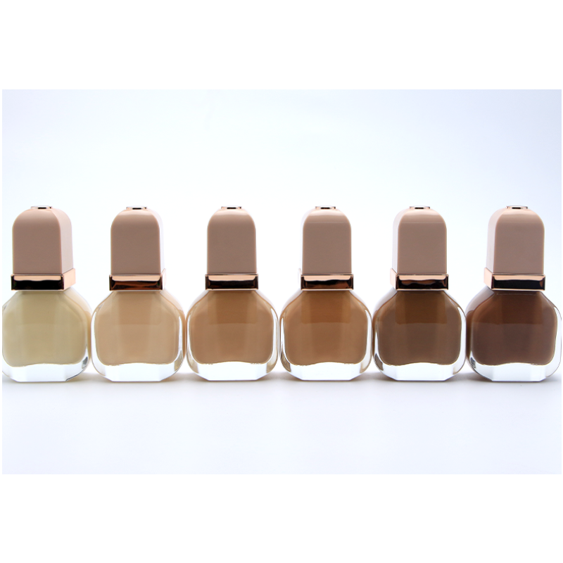 Foundation Makeup Supplier - 26 Color Black Rose Golden Frosted Bottle Full Coverage