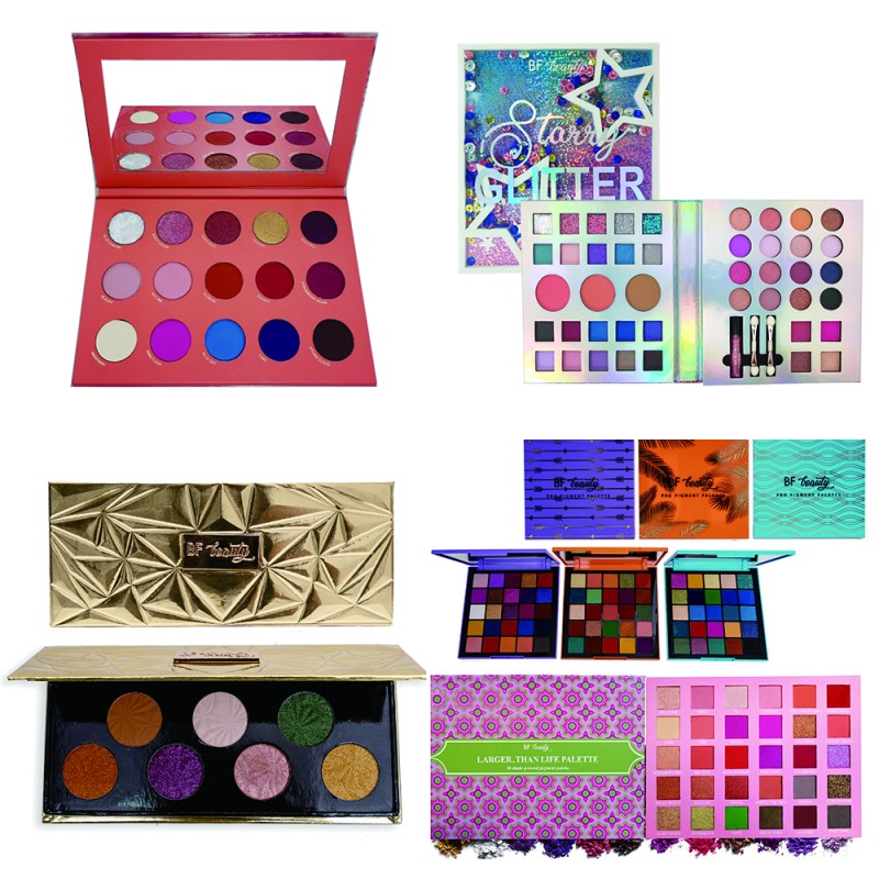 Makeup Cosmetic Set Supplier - Mascara Glitter Pot Eye Primer Eyeshadow Face Palette Ladies
