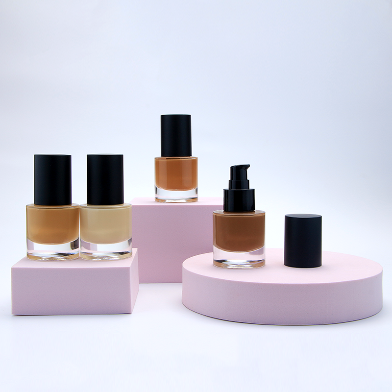 Liquid Foundation Supplier - Gold Square Tube Private Label Waterproof Makeup Product
