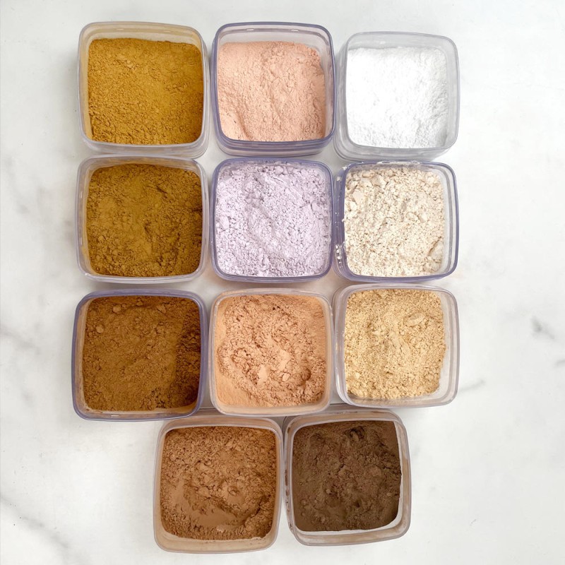 Highlighter Powder Factory - Purple Square Jar Private Label Cosmetics Waterproof Face