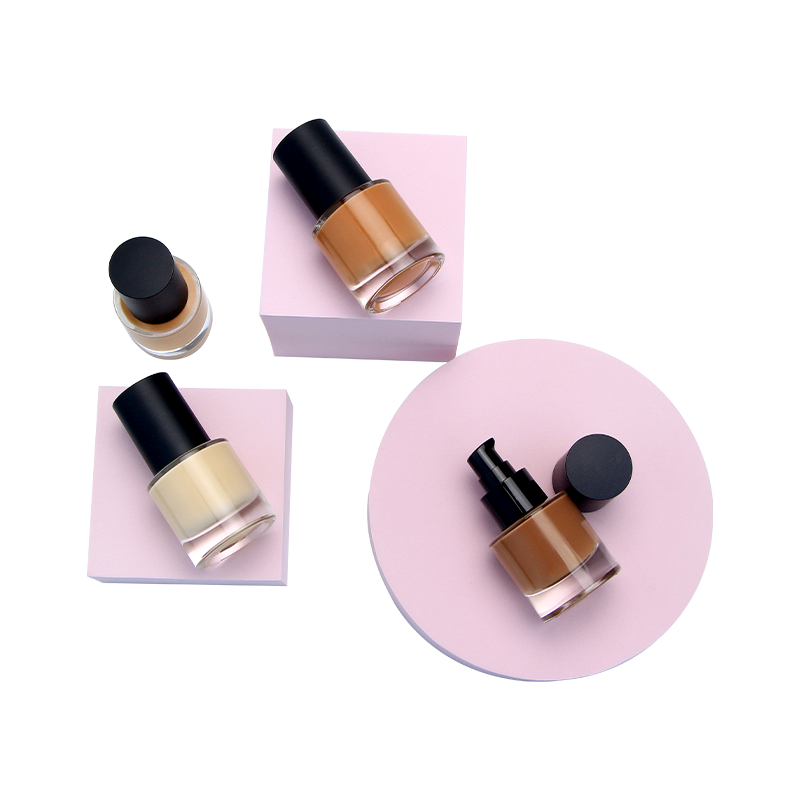 Liquid Foundation Supplier - Gold Square Tube Private Label Waterproof Makeup Product