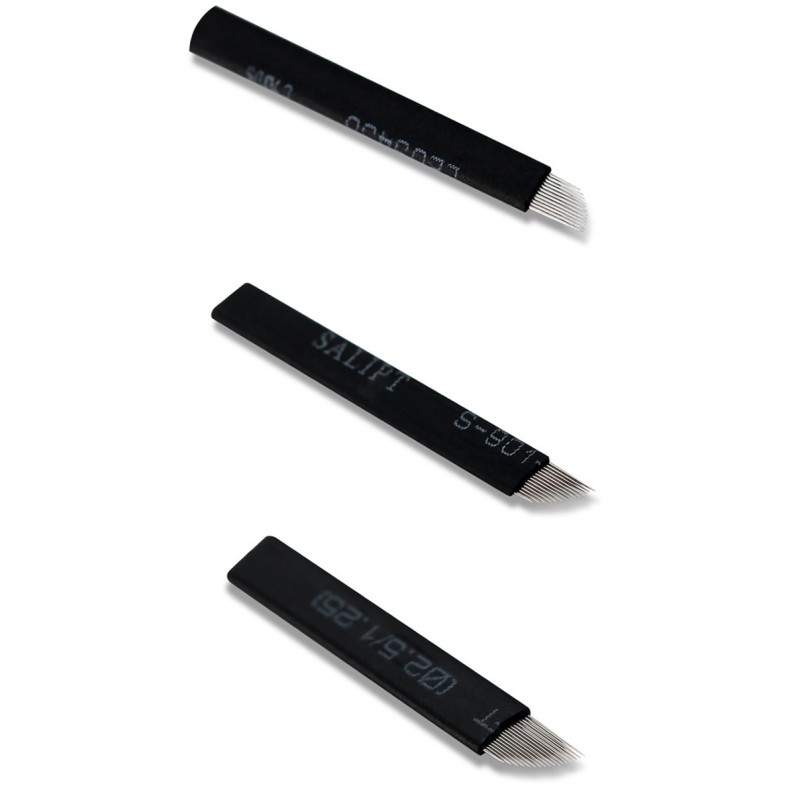 Microblading Blades Factory - Extremely Thin 0.18mm Nano Blades for 3D Embroidery Eyebrow Tattoo
