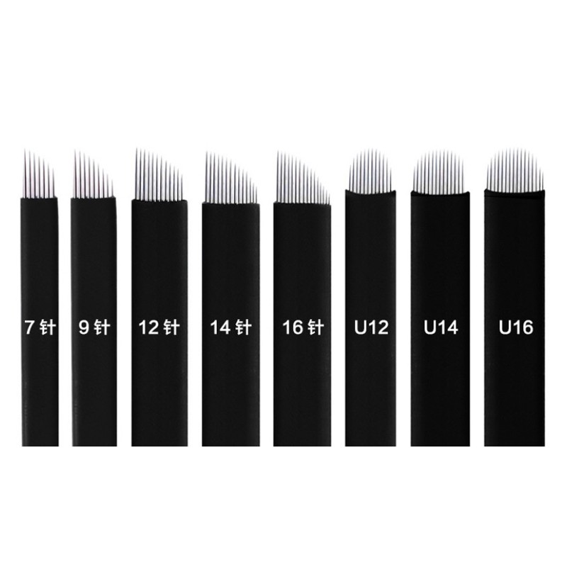 Microblading Blades Factory - Extremely Thin 0.18mm Nano Blades for 3D Embroidery Eyebrow Tattoo