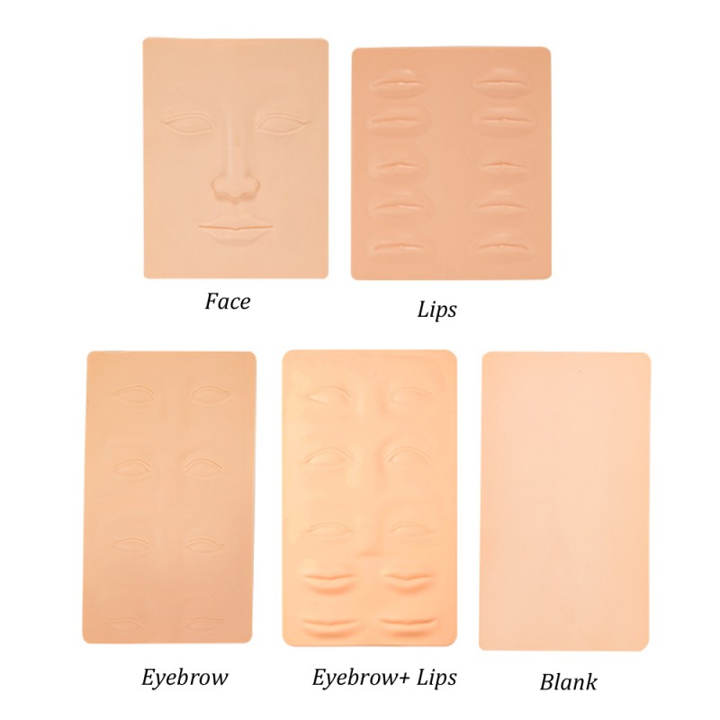 Practice Skin Manufacturer - 3D Silicone for Permanent Makeup Eyebrow Lips Face Tattoo Skin