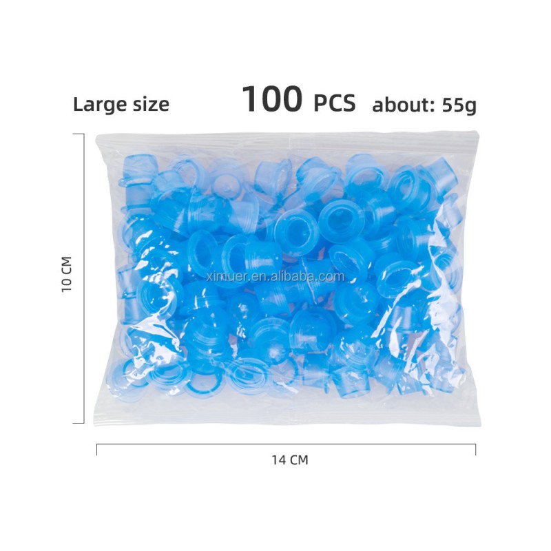 Tattoo Accessories Supplier - Soft Plastic Pigment Container for Permanent Makeup