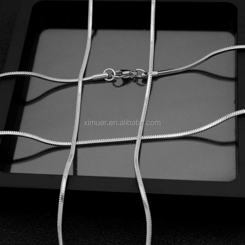 Multi Chain Necklace Supplier - Hottest Selling Multi Chain Silver Stainless Steel Fashion Necklaces