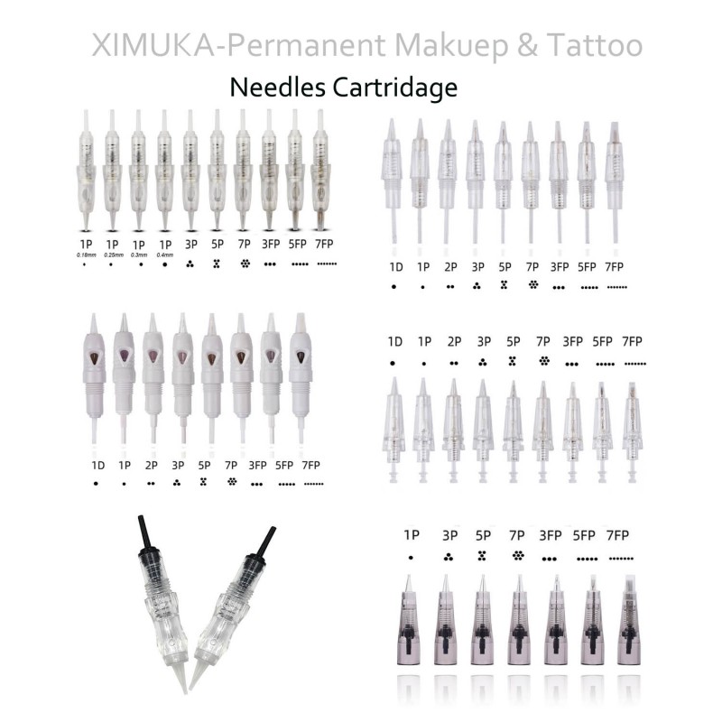 Tattoo Machine Accessories Supplier - Wholesale Professional Permanent Makeup Pen Needles Cartridge