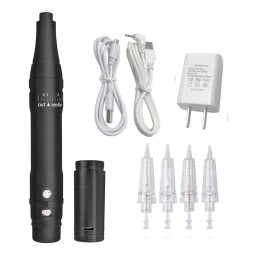 Microblading Cartridges Manufacturer - Black High Quality Wireless Eyebrows Tattoo Machine