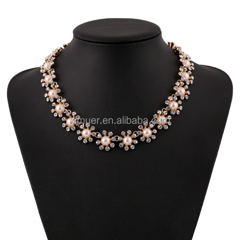 Rhinestone Necklace Factory - Wholesale Rhinestone Pearl Necklace
