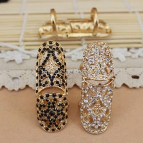 Long Finger Ring Factory - Wholesale Vintage Gold Long Finger Ring