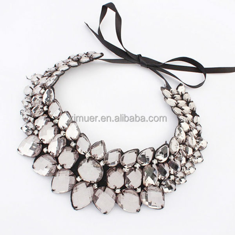 Beaded Necklace Supplier - Wholesale Beaded Handmade Crystal Necklace