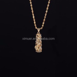 Gold Plated Necklace Factory - Wholesale High Quality 24k Gold Plated Long Necklace