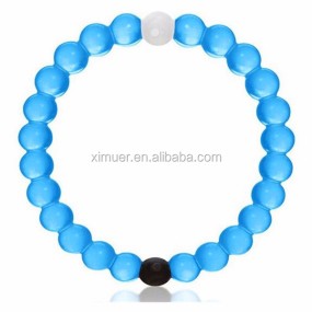 Beaded Bracelet Supplier - Hottest Selling Colorful Beaded Silicon Bracelet