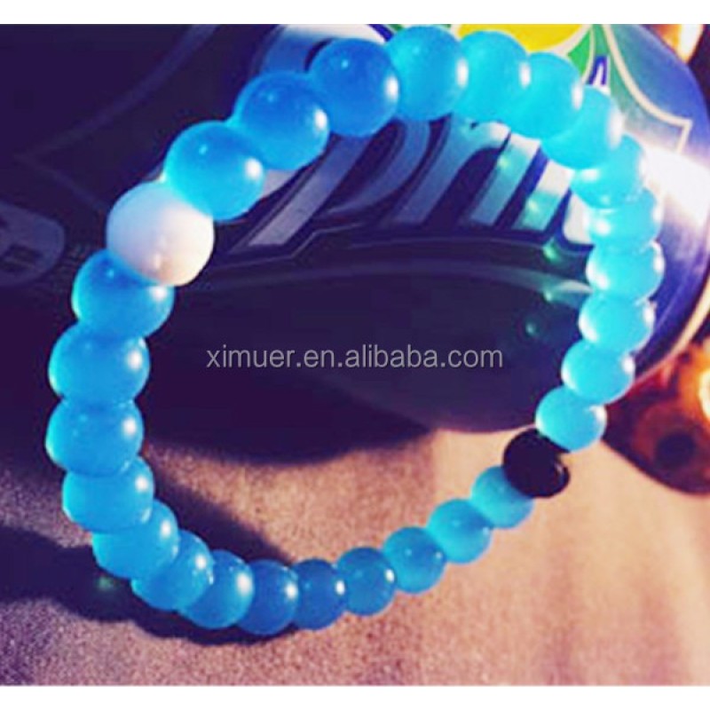 Beaded Bracelet Supplier - Hottest Selling Colorful Beaded Silicon Bracelet