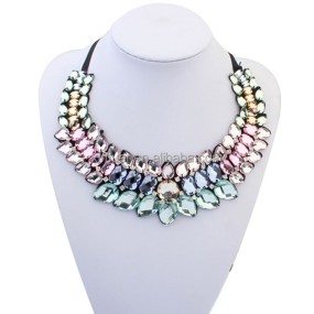 Beaded Necklace Supplier - Wholesale Beaded Handmade Crystal Necklace