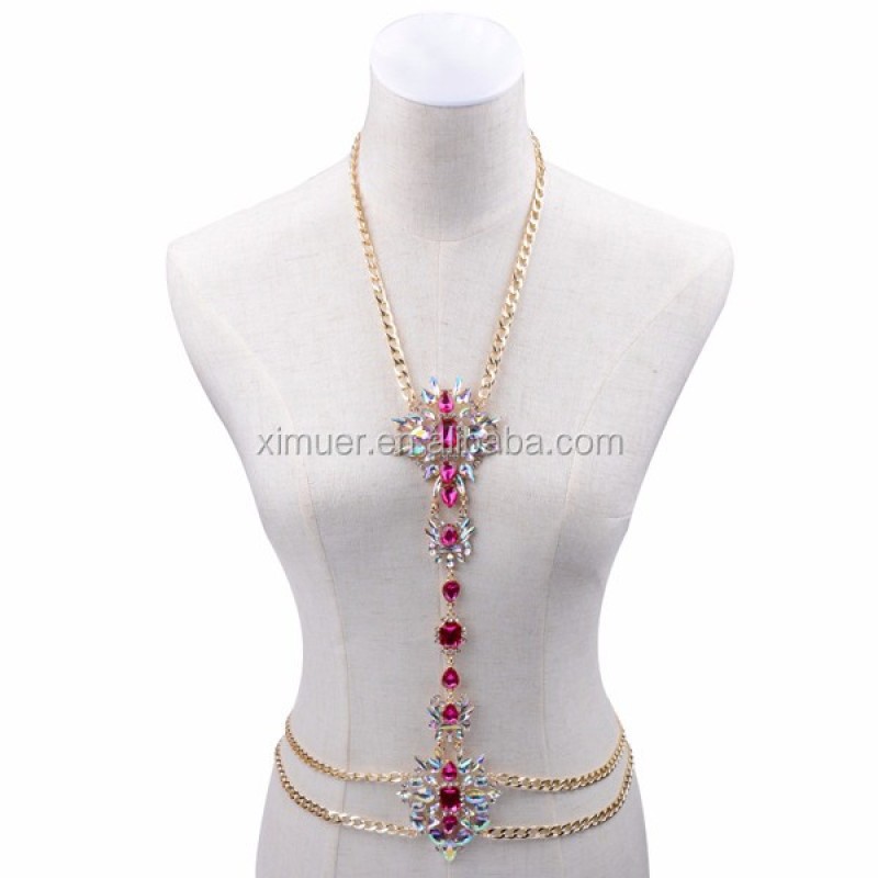 Body Chain Factory - Wholesale Factory Body Chain Western Crystal Body Chain Jewelry