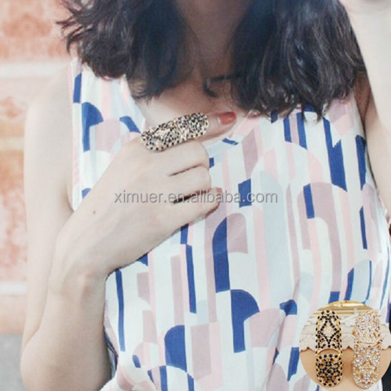 Long Finger Ring Factory - Wholesale Vintage Gold Long Finger Ring