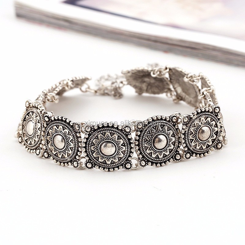 Silver Necklace Factory - Latest Antique Silver Charm Necklace Jewellery Necklace