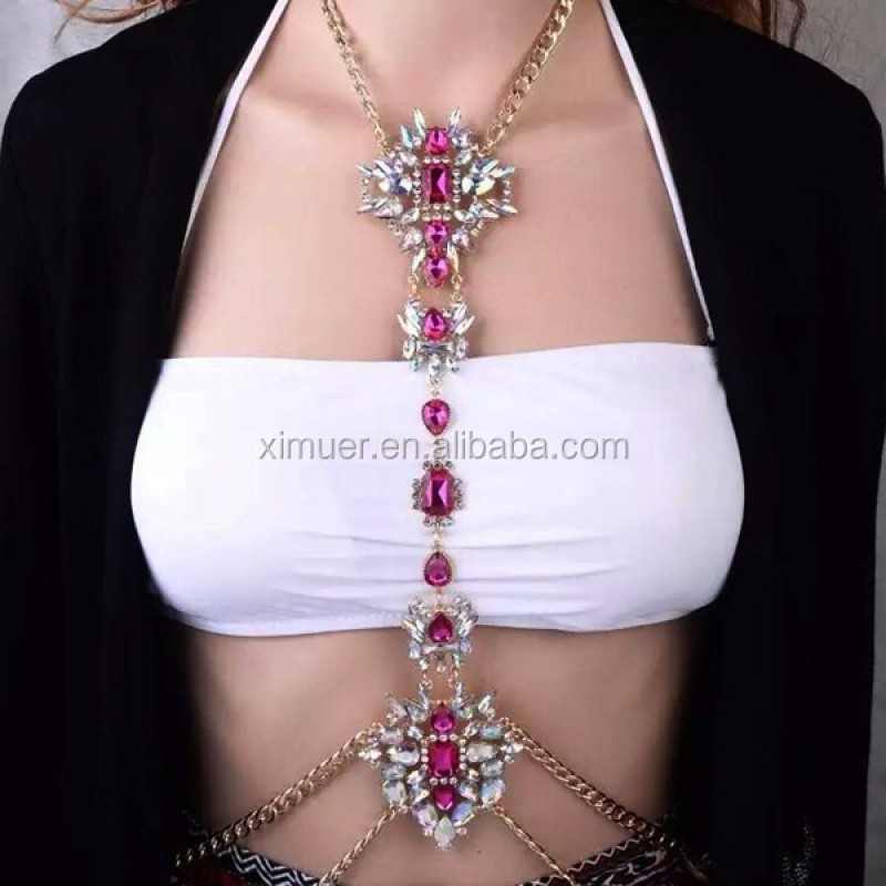 Body Chain Factory - Wholesale Factory Body Chain Western Crystal Body Chain Jewelry