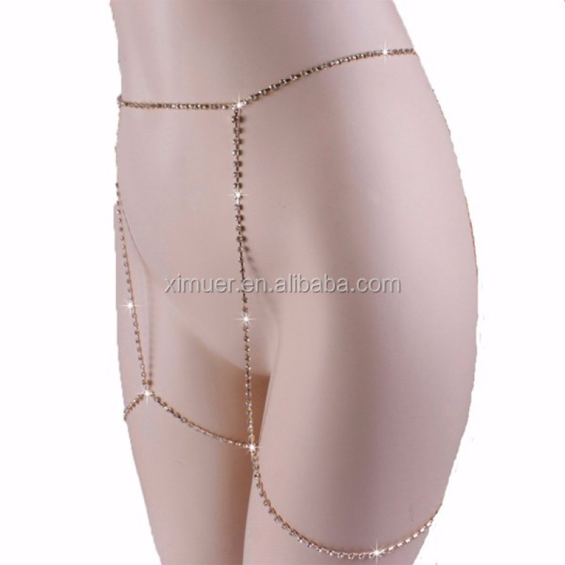 Rhinestone Body Chain Factory - Latest Summer Jewelry Rhinestone Full Body Chain Dress