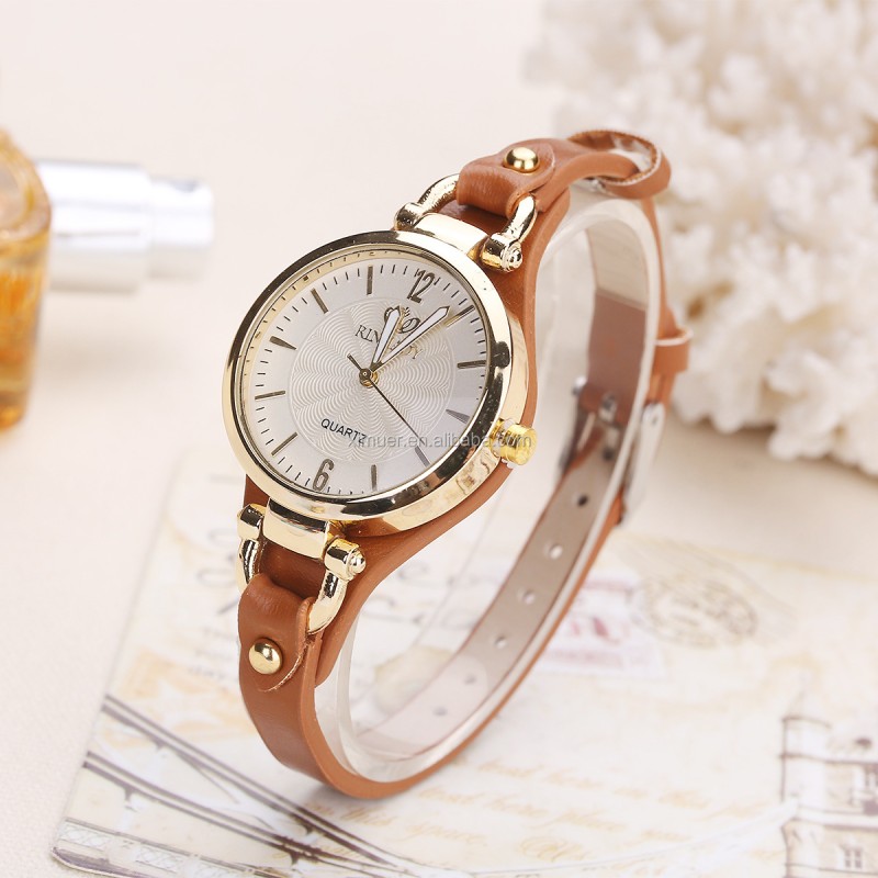 Quartz Watch Factory - 2019 New Arrivals Women Wrist Quartz Leather Watch