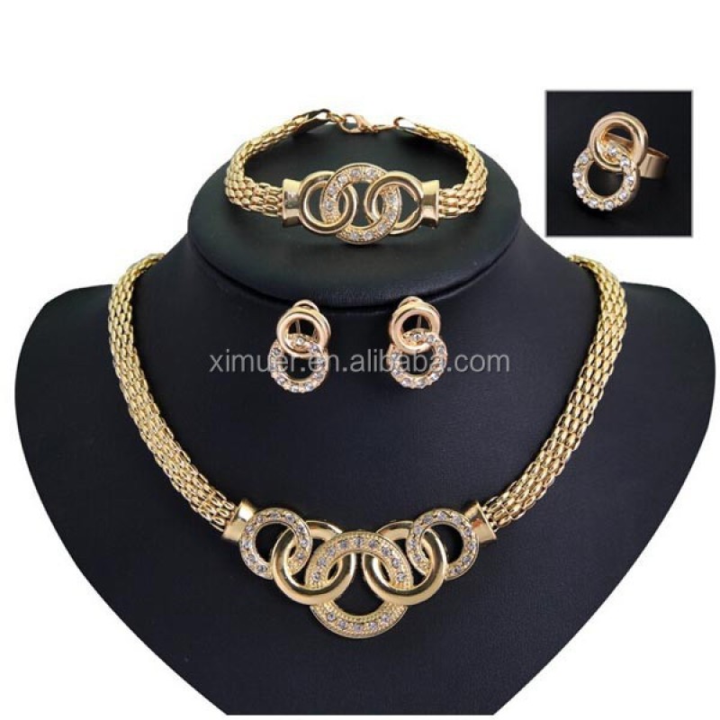 Dubai Jewelry Set Factory - Wholesale Dubai Gold Jewelry Set Fashion Jewelry Set