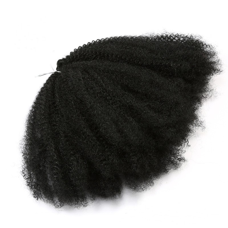 Synthetic Wigs Supplier - Ready to Ship European American Style Top Sales Kanikalen Hair Handle Afro Kinky