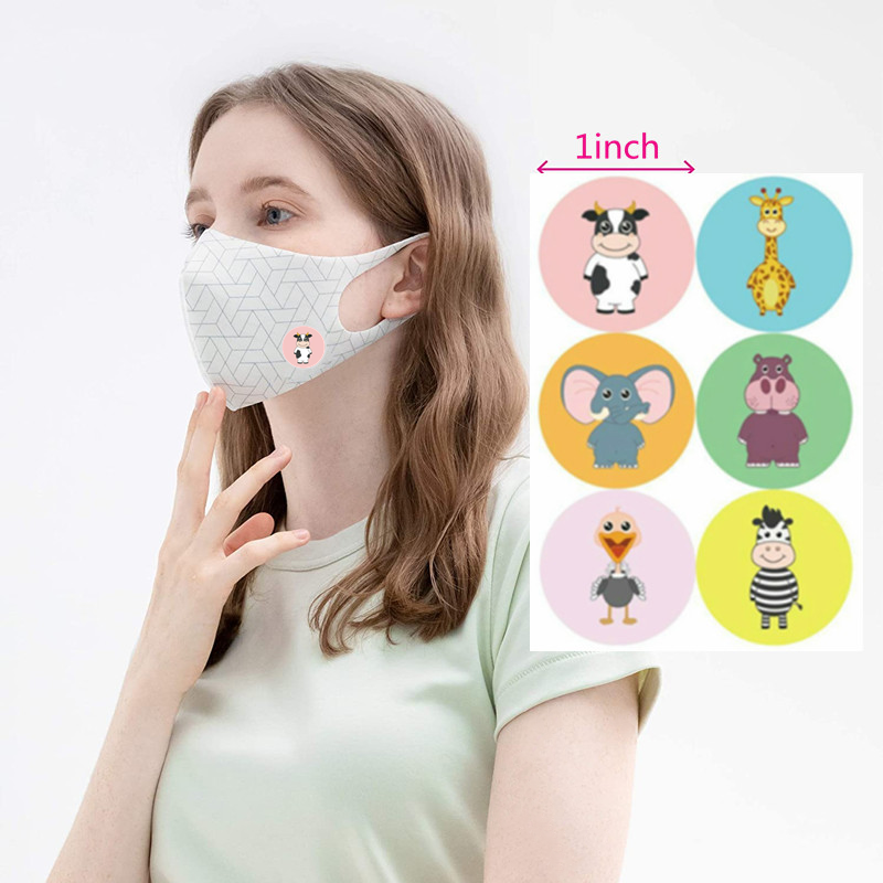 Aroma Patch Factory - Heart Flower Circle Shape 1 Inch Individually Packed Fragrance-enhancing