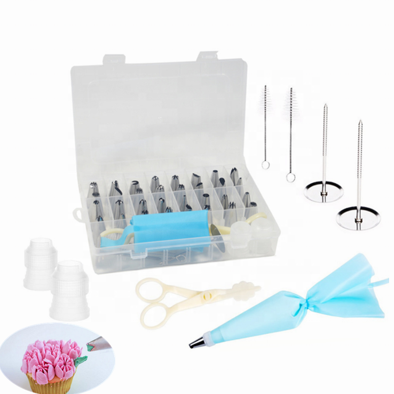 Stainless Steel Piping Tips Factory - Cake Decorating Accessories Stainless Steel Sphere Decoration Piping Icing Tips