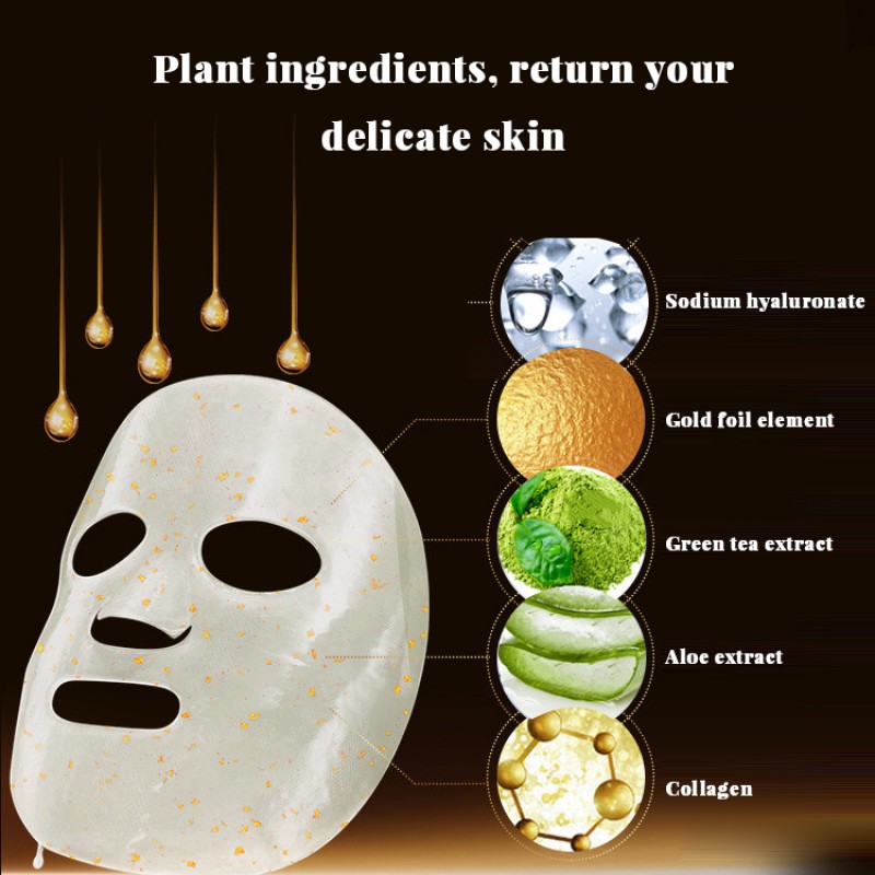 Skin Rejuvenation Mask Factory - Beauty Personal Care Face Mask Collagen Korean 24K Gold Collagen Crystal