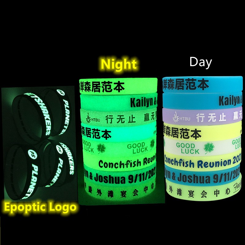 Silicone Wristband Factory - Factory OEM Double Sided with Logo Custom Rubber Silicone for Event