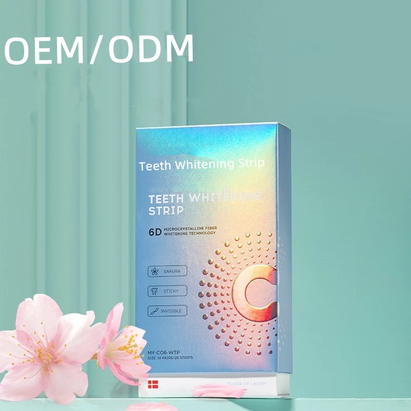 Dissolving Whitening Strips Supplier - Private Logo 3%HP Easy-to-Use Tooth Whitening Treatment