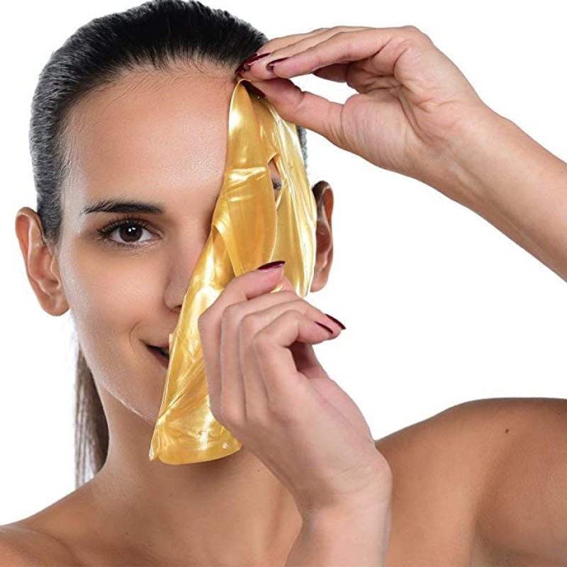 Custom Face Mask Manufacturer - Best Selling Korean Beauty Cosmetics Personal Skin Care 24K Gold Black Gel Crystal