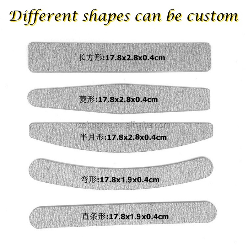 Double-Sided Nail File Manufacturer - Custom Logo Professional Buffer Efficient Manicure Polishing