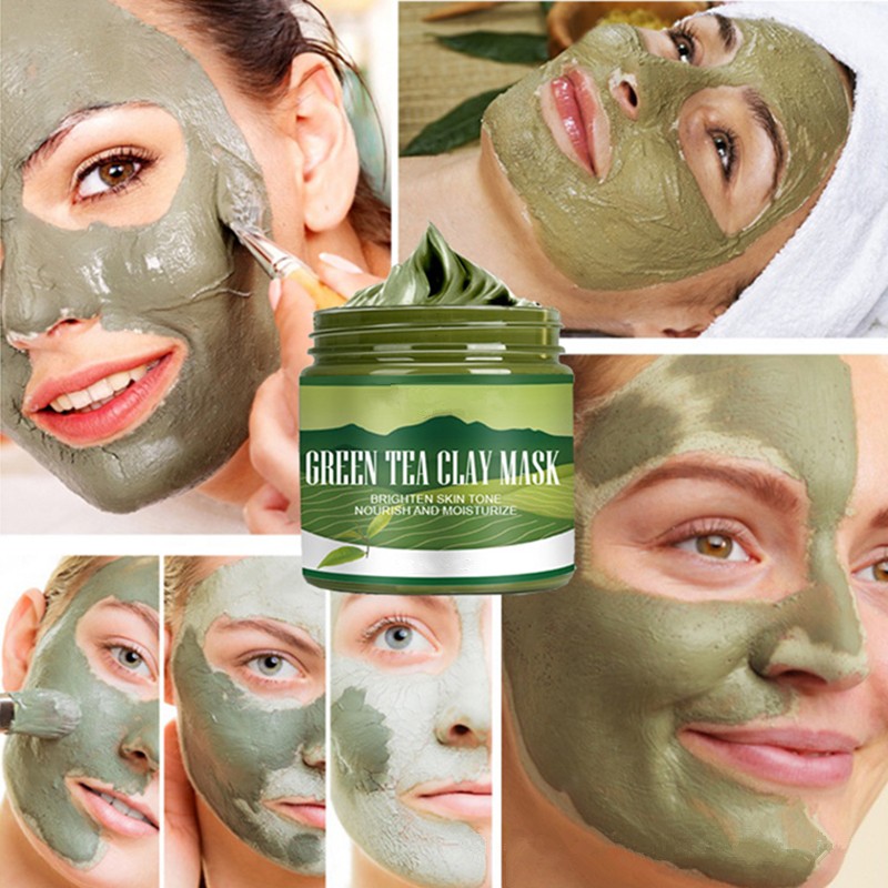Detox Face Mask Manufacturer - Matcha Green Tea with Volcanic Mud Deep Cleansing Moisturizing