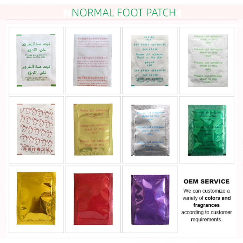 Gold Foot Patch Manufacturer - Private Label Gold Relax Healthcare Herbal Bamboo Vinegar Pads