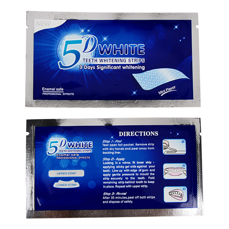 Mint Whitening Strips Factory - 14pcs Custom Convenient Effective Teeth Whitening Strips Cheap