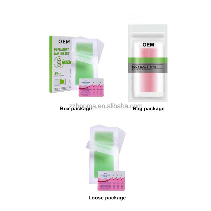 Hair Removal Fabric Strips Manufacturer - Private Label Fabric Waxing Strips Eyebrow Depilatory