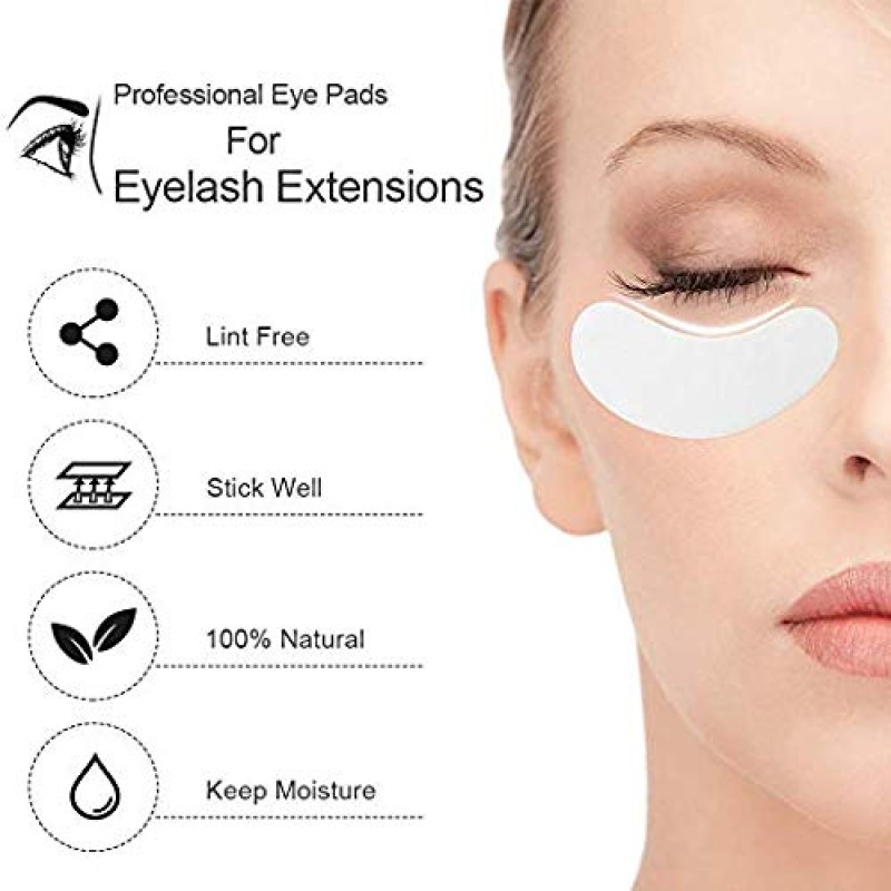 Hydrogel Eye Mask Manufacturer - Pink Under Eye Mask Collagen Hydrogel Eyelash Extension Eye Pad