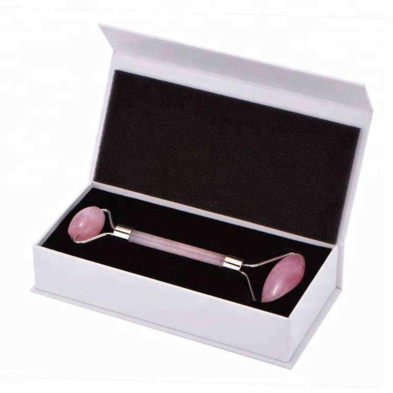 Rose Jade Roller Supplier - Best Price Natural Quartz Gua Sha Age Defying Face Roller