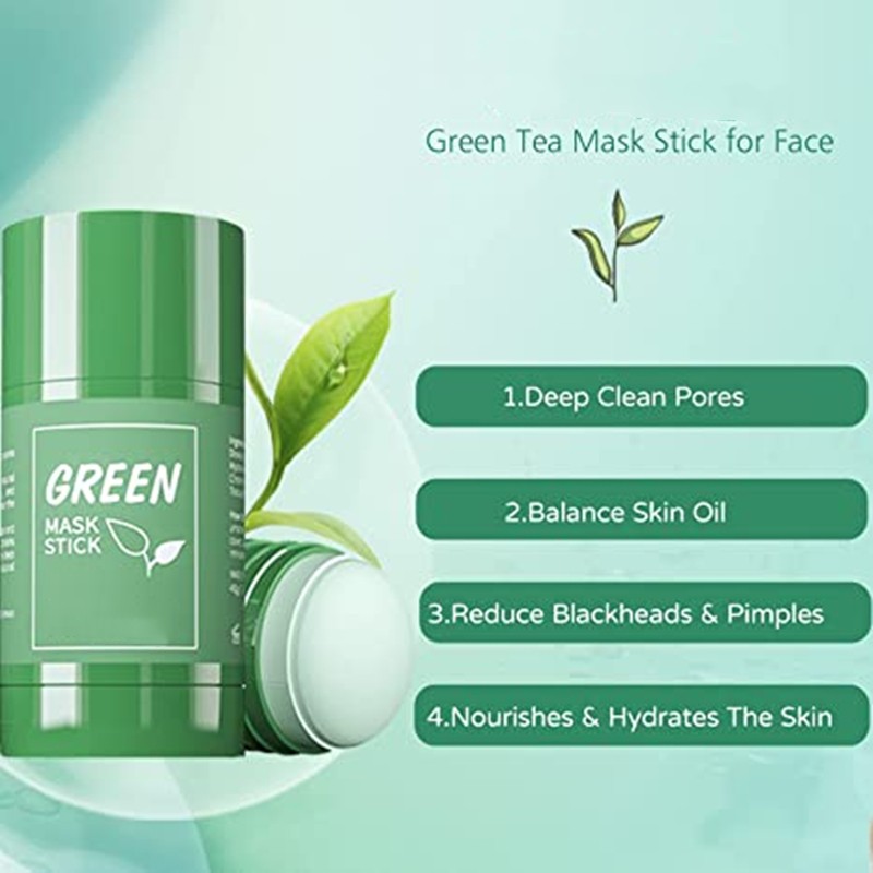 Vegan Clay Mask Stick Factory - Private Label Organic Green Tea Cleansing Purifying Mud Mask