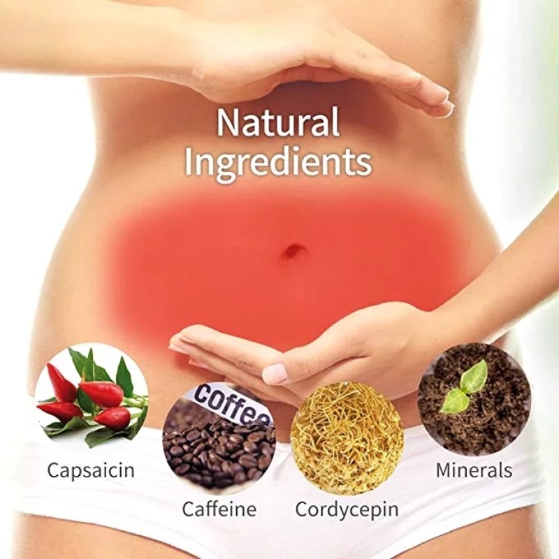 Slimming Belly Patches Manufacturer - Custom Package 5pcs Pack Stomach Wrap for Weight Loss