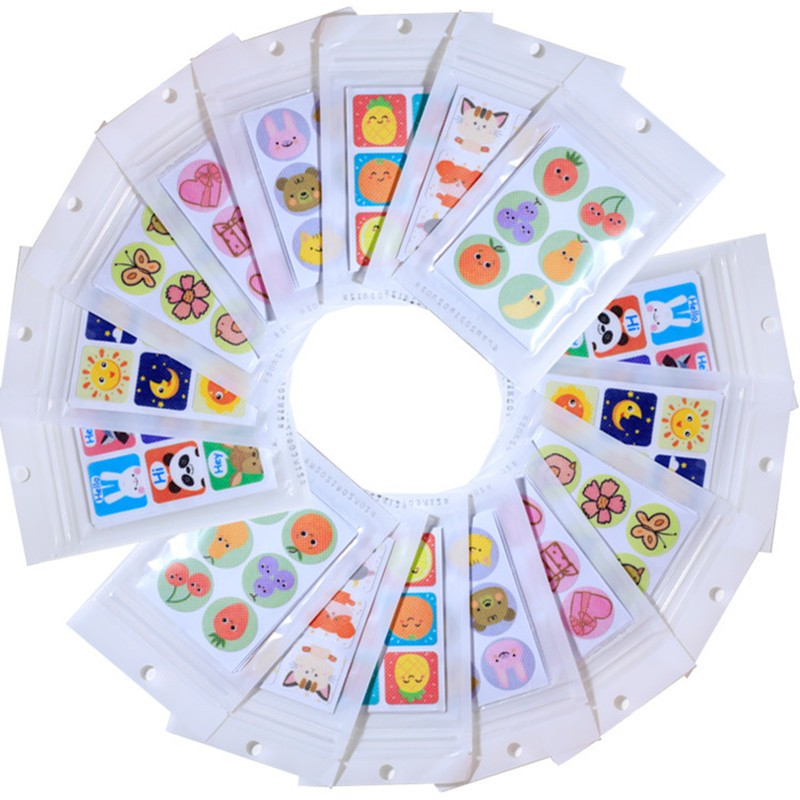 Aroma Patch Factory - Heart Flower Circle Shape 1 Inch Individually Packed Fragrance-enhancing