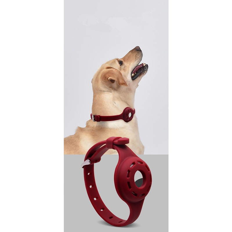 Heavy Duty Dog Collar Supplier - High Quality for AirTag and Leash Set Custom Protecter Metal for Air Tag