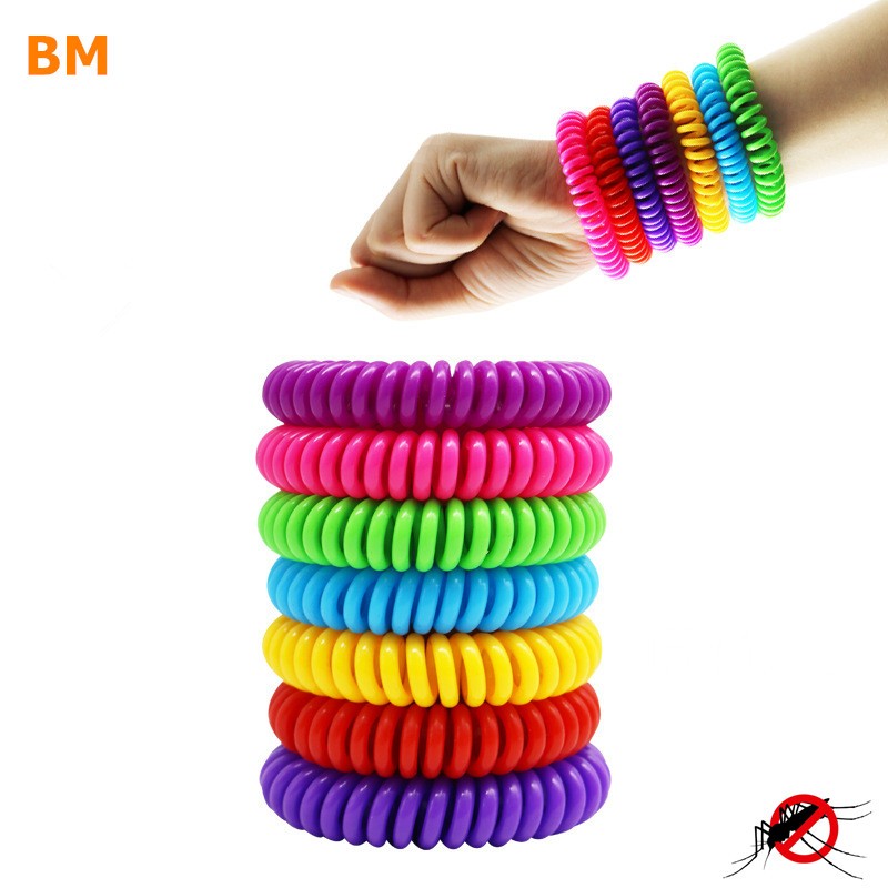 Mosquito Repellent Bracelet Manufacturer - 20-Pack 100% Natural Plant Based Oil Non-Toxic Travel
