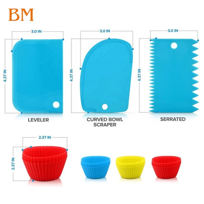 Professional Cake Tools Supplier - 107 PCS Baking Supplies Rotating Turntable Stand Piping Bags