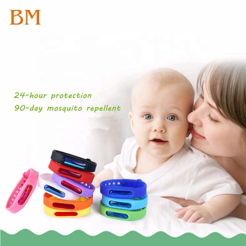 Silicone Anti-Mosquito Bracelet Supplier - Environmental for Children Plant Essential Oil Repellent Ring