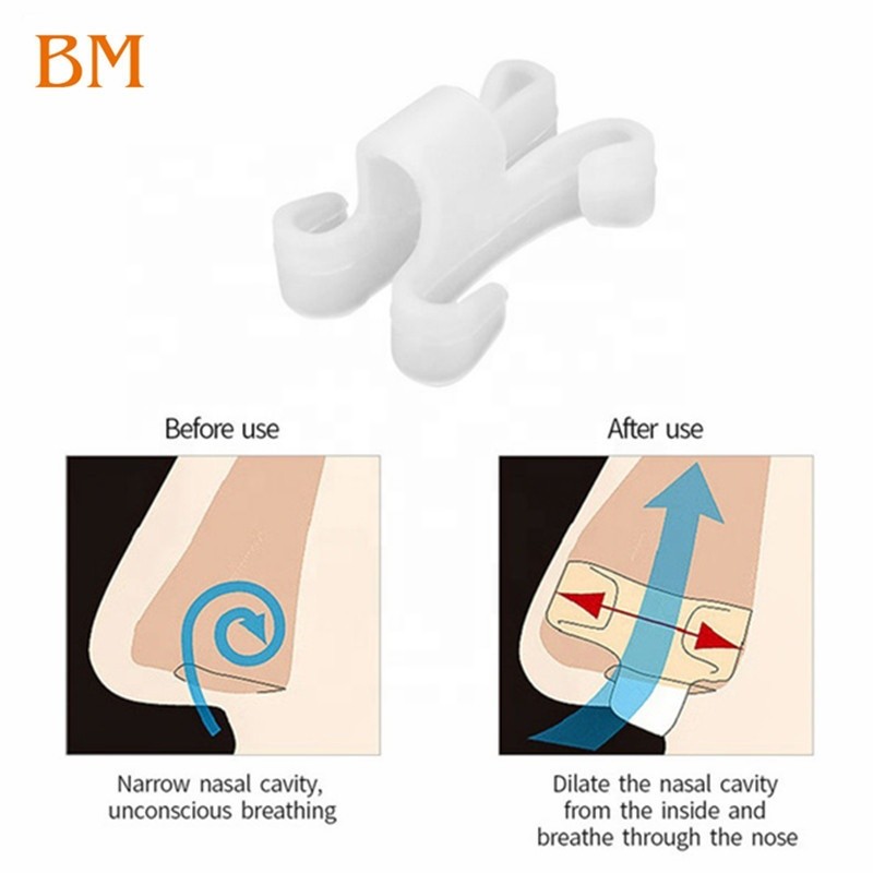 Nose Clip Manufacturer - New Style Breathe Better Anti-snoring Nose Vents Silicone Nasal Dilator