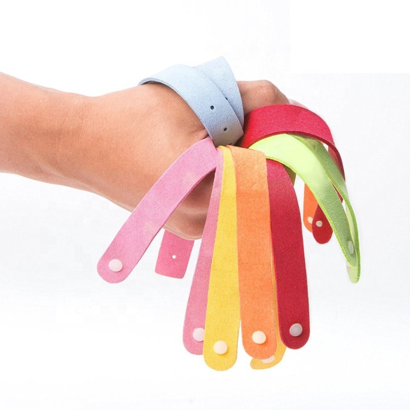 Mosquito Repellent Wristbands Manufacturer - 2024 New Arrivals Customizable LOGO 5-Color Trending